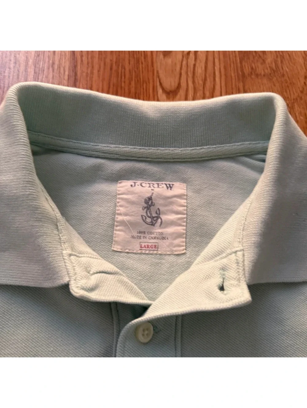 Vintage j crew polo shirt